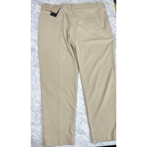Nike Standard Fit Repel Golf Pants Chino Golf Pants Khaki FD5619-250 Men's 42x32 - Picture 9 of 13